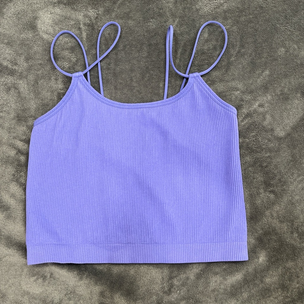 Colsie Lavender Ribbed Camisole